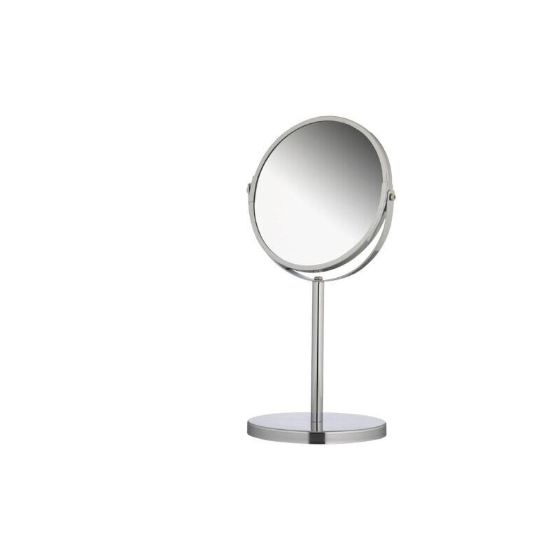 Miroir Coiffeuse Hollywood, 18 Ampoules LED, Smart Bluetooth, 3 Couleurs Réglables, Charge USB, Loupe10x, Type-C, 1 Ampoule de Remplacement