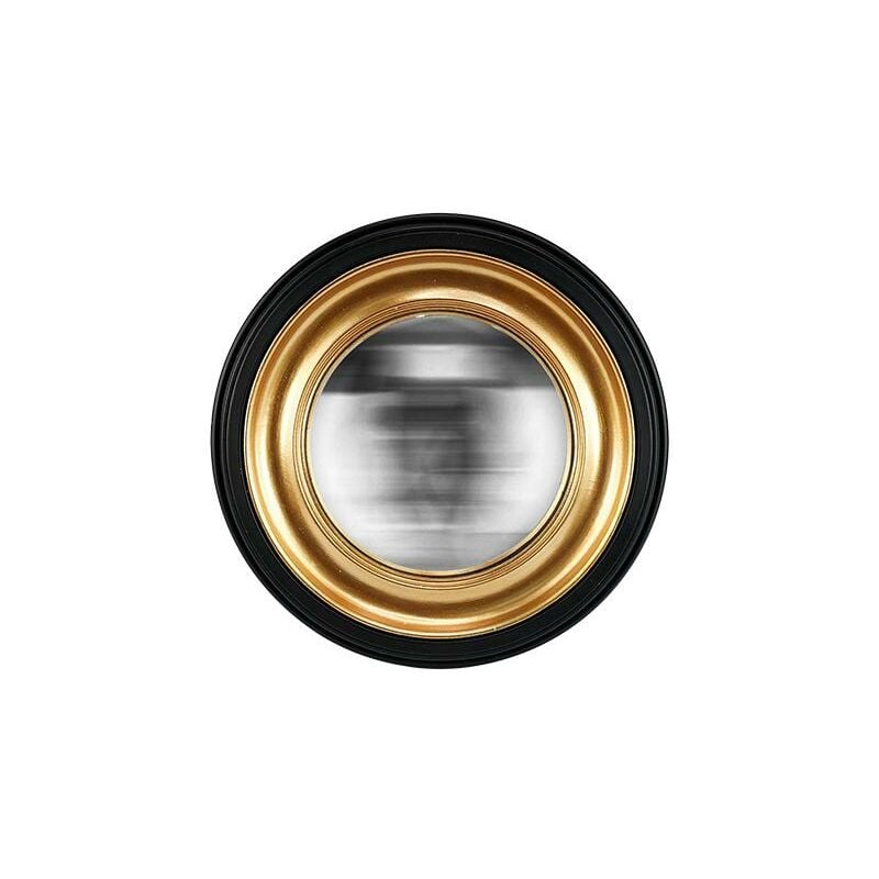 Emde - Miroir convexe doré 29,2cm