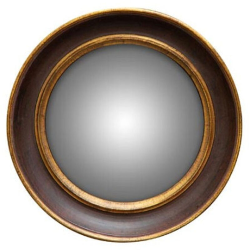 Wadiga - Miroir convexe double bord 4x18cm