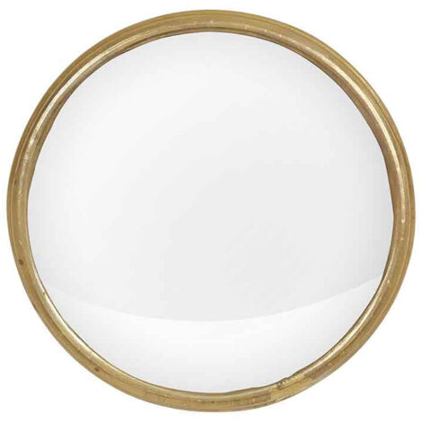 Miroir convexe Edman rond doré 15cm