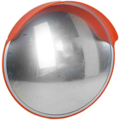 Miroir convexe RS PRO Circulaire, pour Intérieur / extérieur, 450mm ( Prix pour 1 )