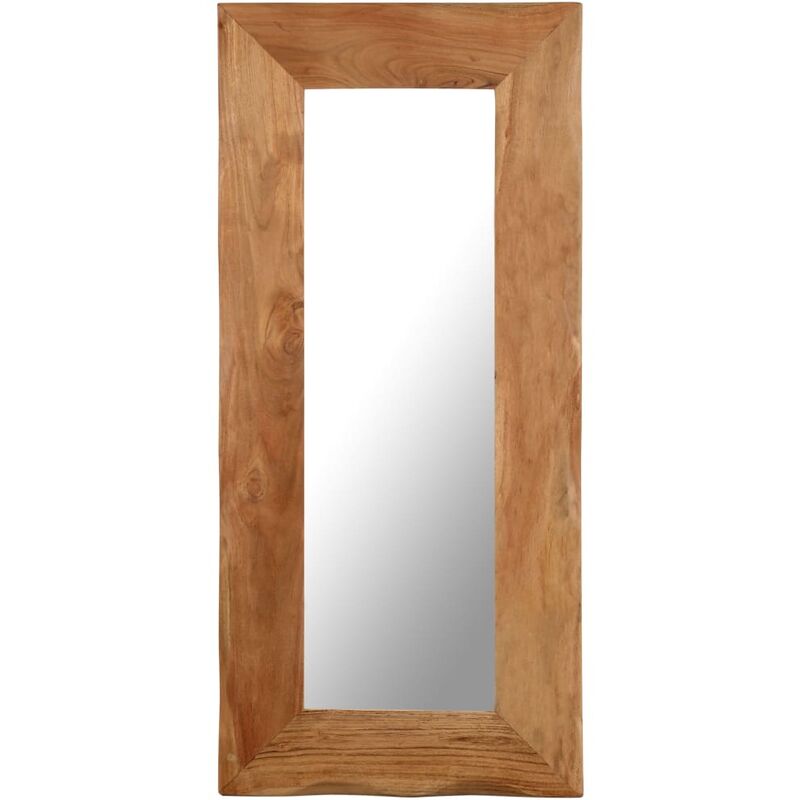 Vidaxl - Miroir cosmétique 50x110 cm Bois solide d'acacia