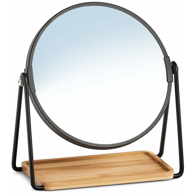 Miroir cosmétique double face, ø 17,5 cm Zeller