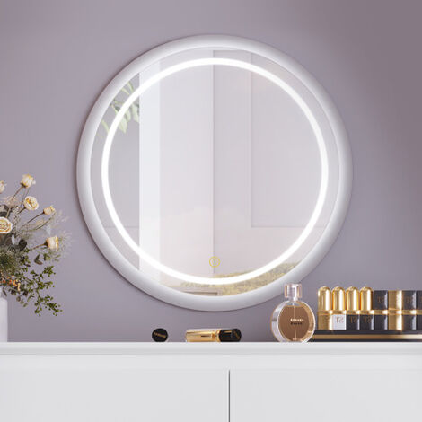 Ulisem Miroir de maquillage de bureau led lumière de remplissage lumière coiffeuse  miroir miroir de bureau