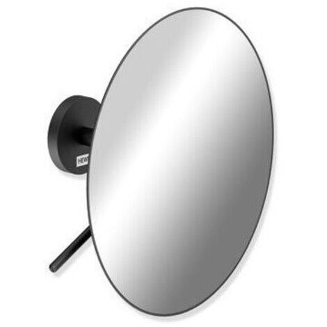 Miroir cosmétique matt noir 3-fois Élargissement Montage mural