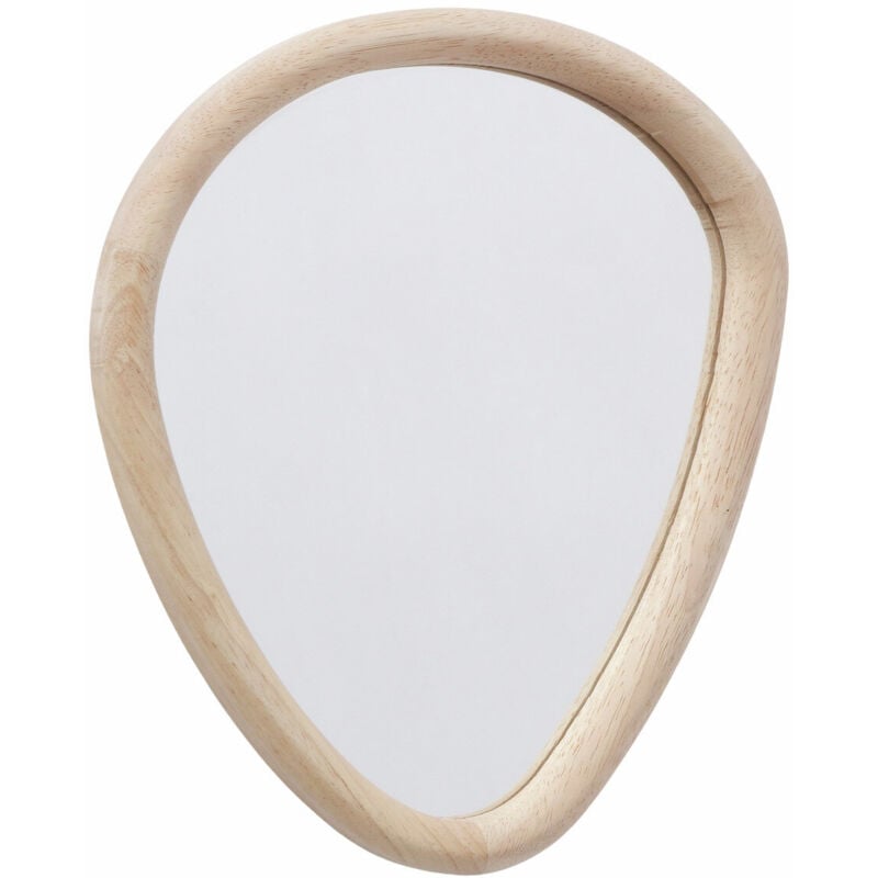 Miroir dans un cadre en figuier cursa, 28 x 23 cm