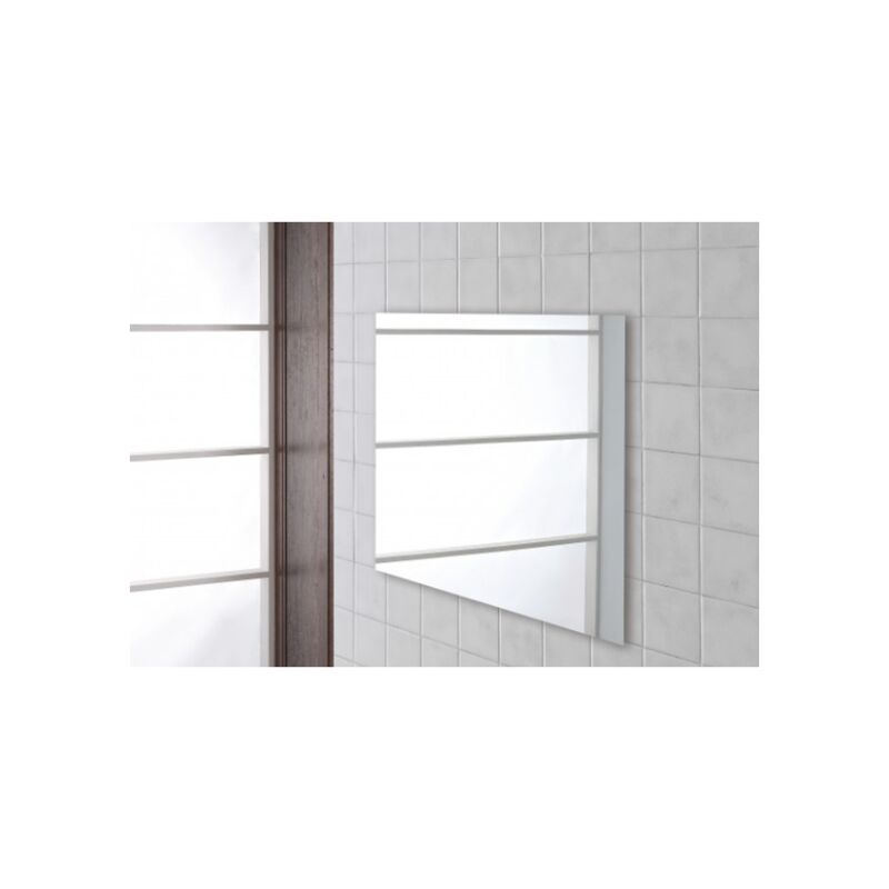 Miroir de bain fil brillant 100x60 cm