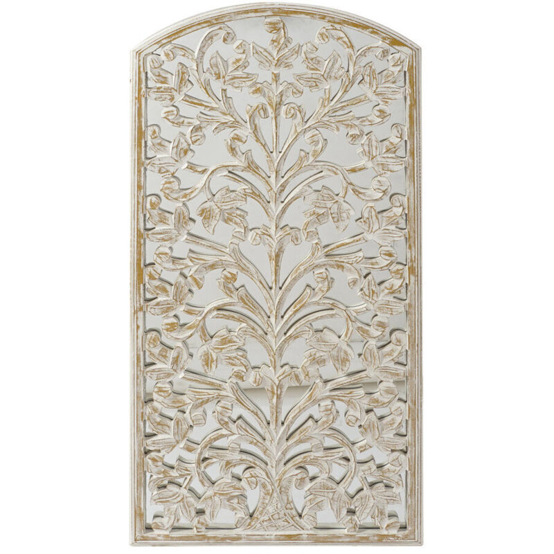 Décoration Murale Mdf Miroir 45X2X89 Décapage