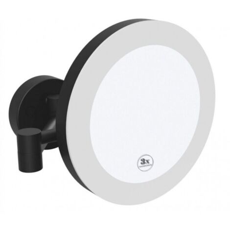 Miroir de douche avec éclairage LED et capteur tactile DARK 20cm