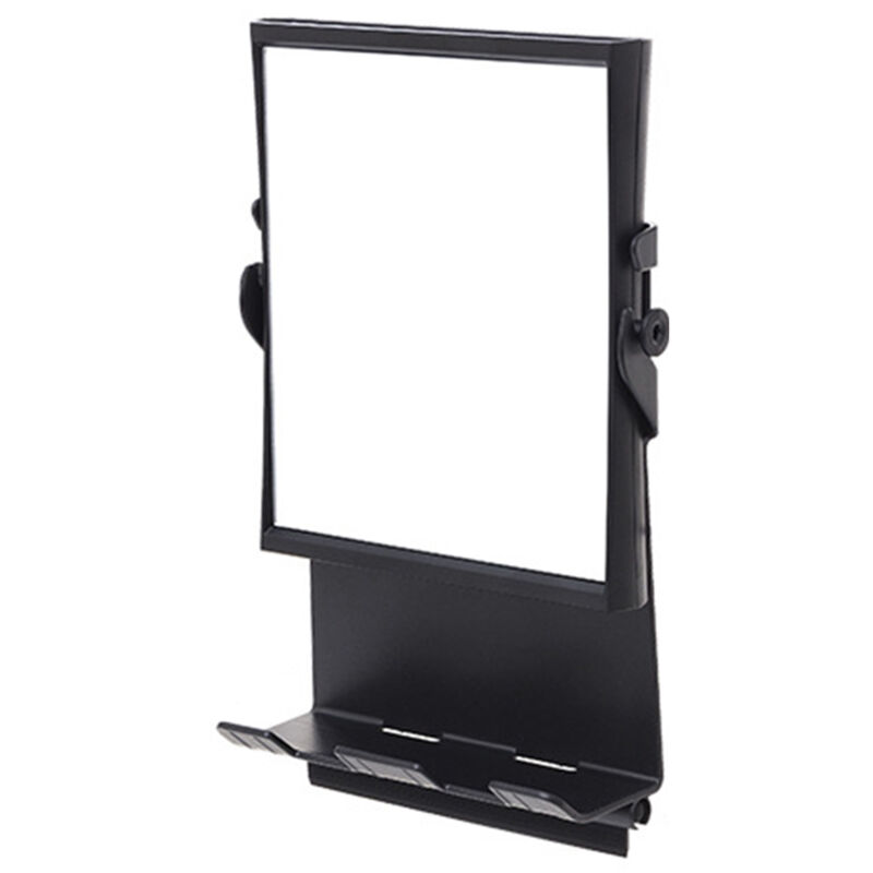 Lifcausal - Miroir de douche avec ventouses, miroir de maquillage de douche antibuée, miroir de maquillage de rasage de salle de bain avec crochets