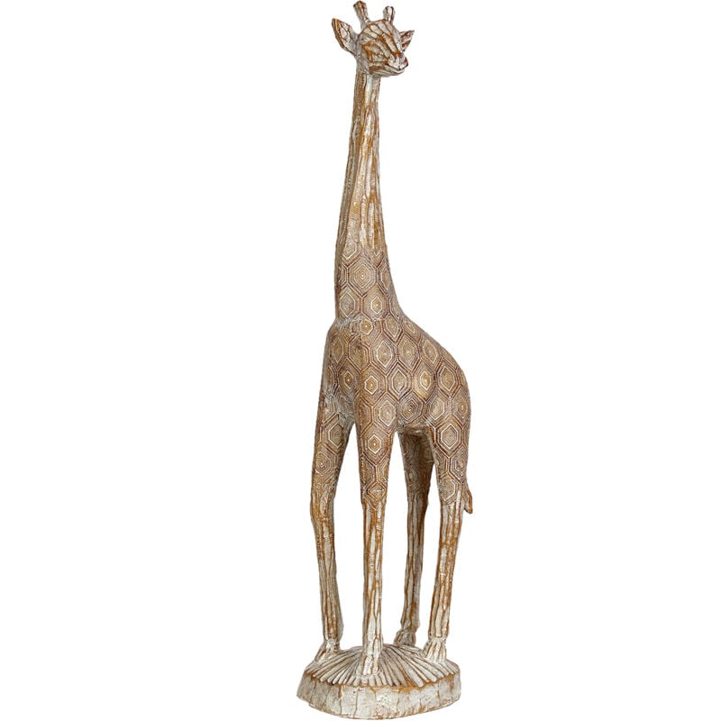 Figurine girafe en résine