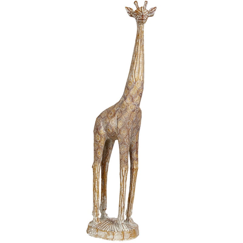Figurine girafe en résine