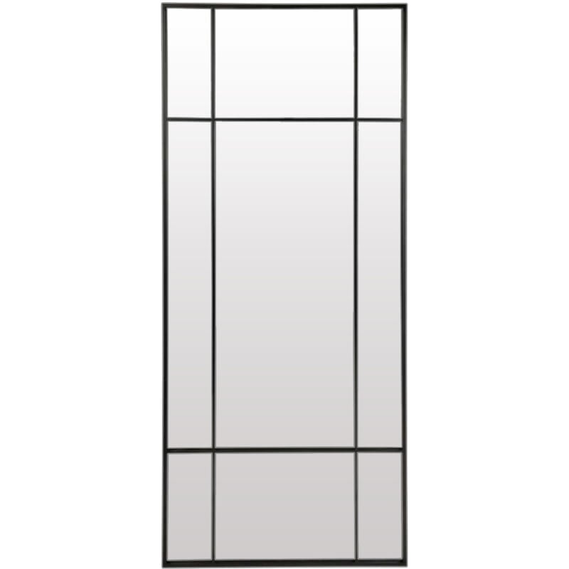 Miroir de fenêtre rectangulaire Orlando.