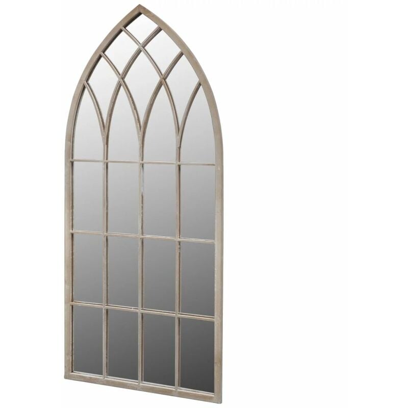 Miroir de Jardin Arche rustique 115 x 50 cm Interieur et Exterieur
