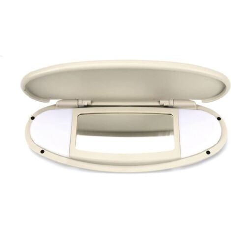 Miroir de Maquillage de Voiture, Pare-Soleil Miroir de courtoisie Couverture Pare-Soleil Miroir Couverture Remplacement Compati
