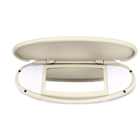 Miroir de Maquillage de Voiture, Pare-Soleil Miroir de courtoisie Couverture Pare-Soleil Miroir Couverture Remplacement Compati