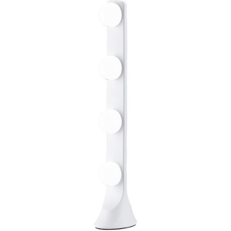 Miroir de maquillage lumineux, 4 LED, lampe de maquillage portable, 3 températures de couleur, luminosité réglable, éclairage pour miroir de bureau