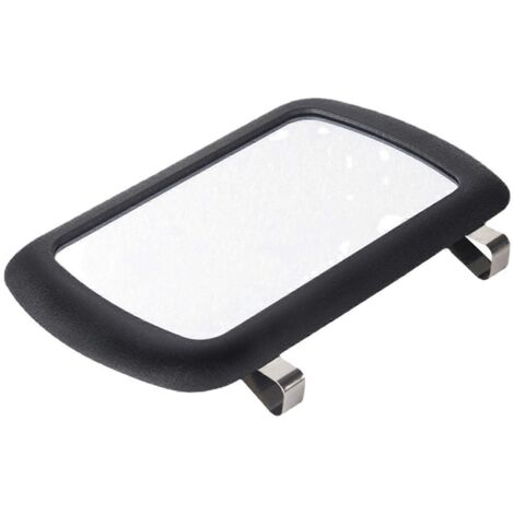 Miroir de maquillage pour pare-soleil de voiture SUV, miroir cosmétique résistant aux rayures