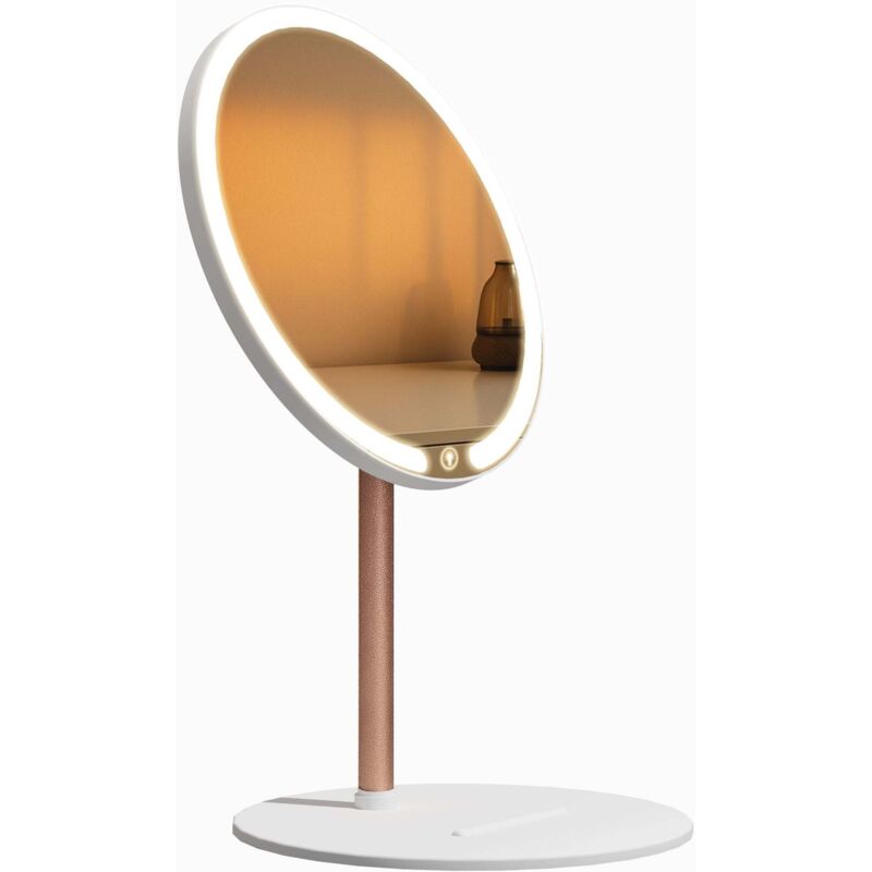 Miroir de maquillage tactile trois couleurs de lumière LED intensité variable 100008964