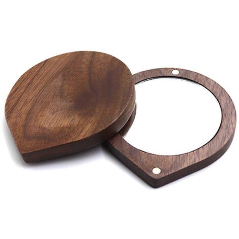 Miroir de poche magnétique compact haute définition