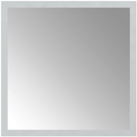 vidaXL Miroir de Salle de Bain à LED Décoratif Salle d'Eau Maison Multi-taille