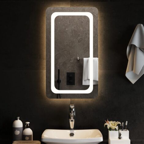 Miroir de salle de bain à LED 40x70 cm CFW97045