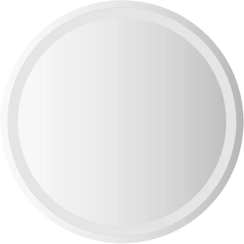 Miroir de salle de bain à led 60 cm rond Vidaxl