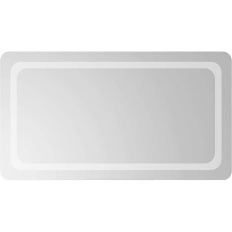 Miroir de salle de bain à LED 50x90 cm CFW690307