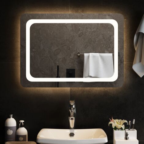 Miroir de salle de bain à LED 70x50 cm CFW32164