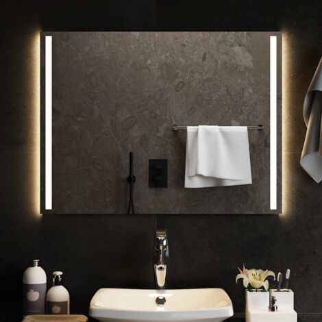 Miroir de salle de bain à LED, Miroir de douche, Miroir mural 80x60 cm pwfn60567 DESIGN IN