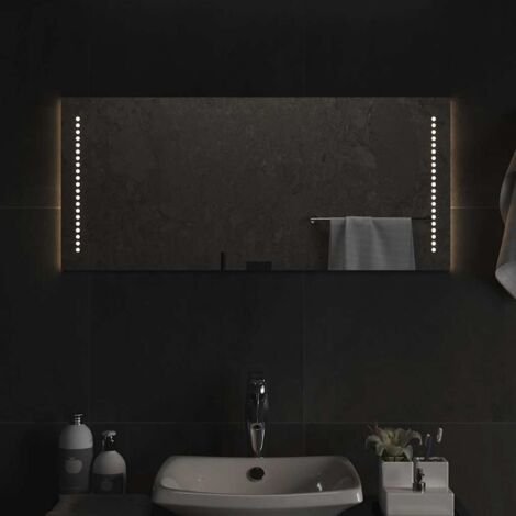 Miroir de salle de bain à LED，Miroir Mural，Miroir décoratif 90x40 cm DYHB991918