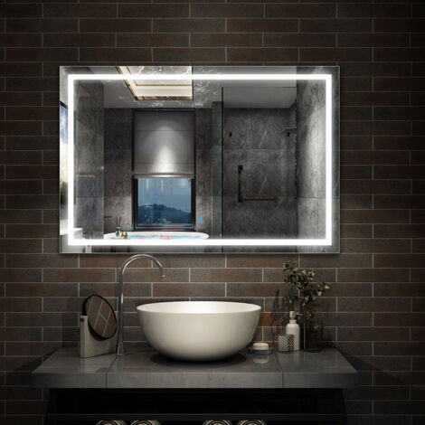 Miroir de salle de bain anti-buée