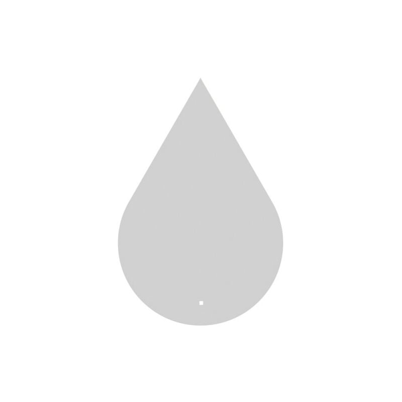 Miroir de salle de bain avec éclairage tactile LED 120x80 cm