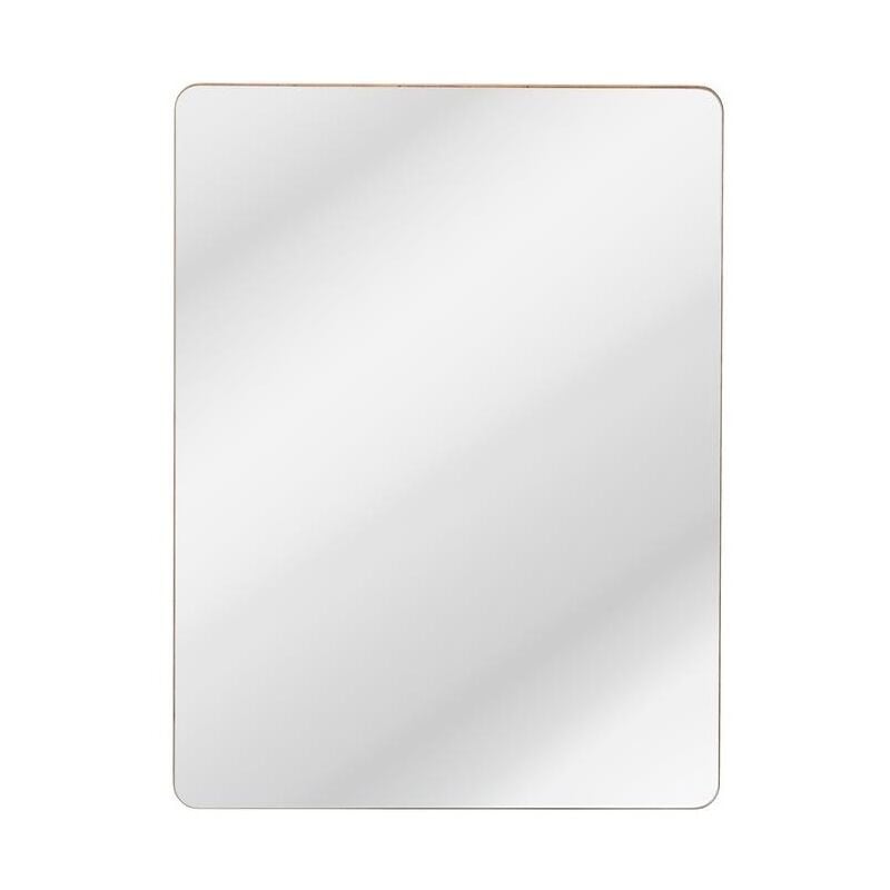 Miroir de salle de bain - Chêne artisanal doré - L60-H80-P2 - arriba - Chêne artisanal doré