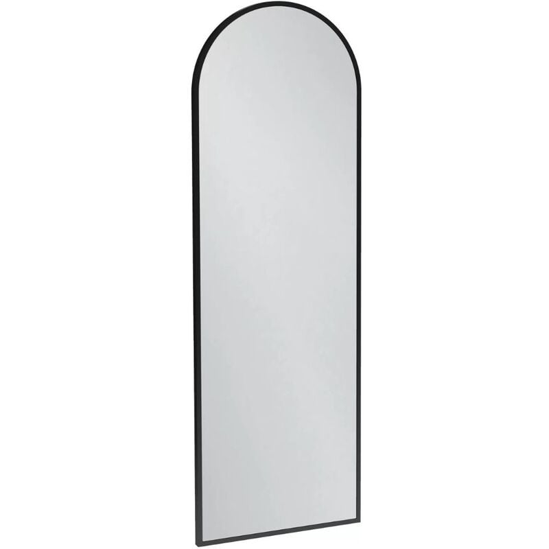 Jacob Delafon - Miroir de salle de bain grande hauteur Silhouette 120x40cm, laqué Noir satiné