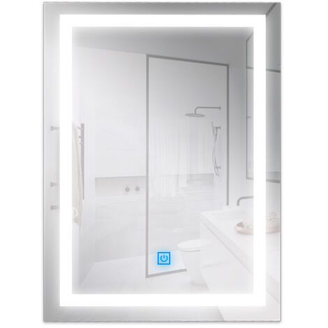 Miroir de Salle de Bain LED 15W Rectangulaire CCT - Ledme - LM6405