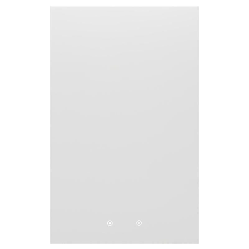 Vente-unique - Miroir de salle de bain lumineux rectangulaire anti buée - 50 x 80 cm - masua