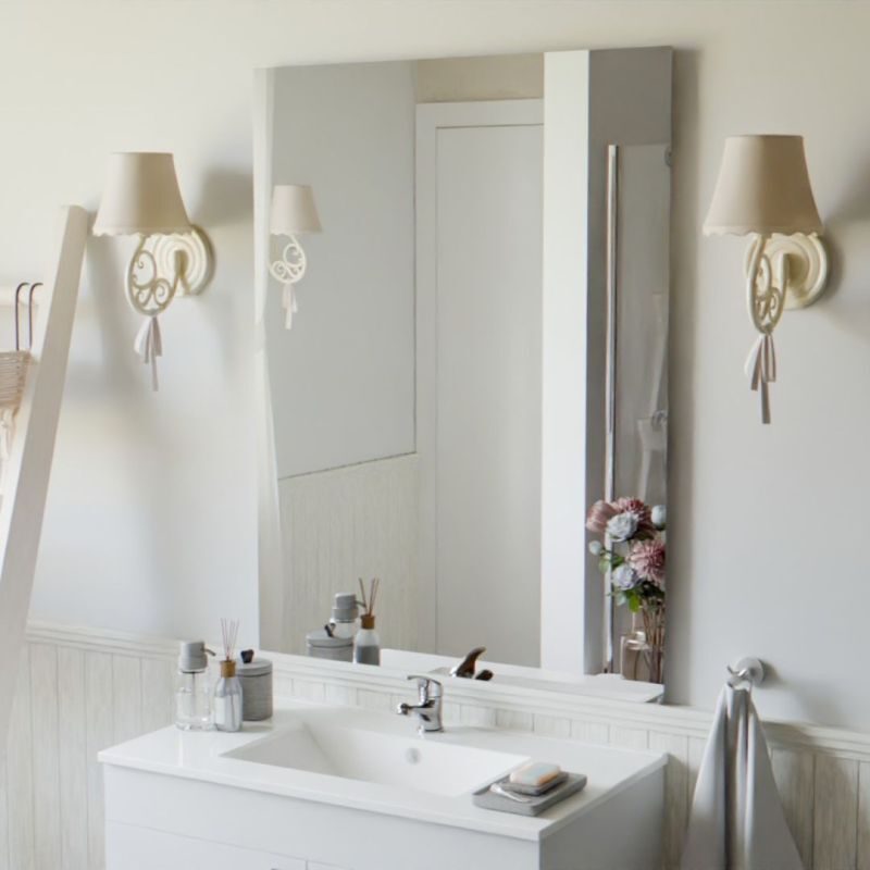 Miroir de salle de bain reflet - 80 cm x 105 cm