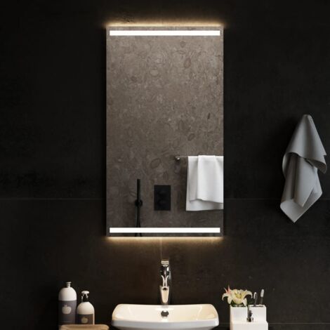 Miroir de salle de bain，Miroir Décoratif à LED 50x90 cm CVW61386