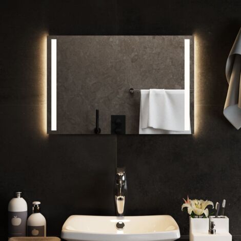 Miroir de salle de bain，Miroir Décoratif à LED 60x40 cm CVW13649