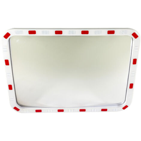 Miroir de sécurité pour voies privée - 800 x 600 mm - 6101536