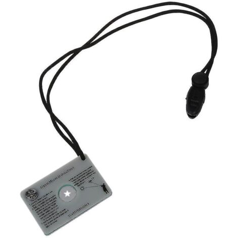 Miroir de signalisation multifonctionnel de survie et de secours, outil d'extérieur