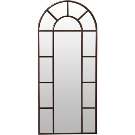 Miroir de type fenêtre avec arche supérieure Dublin.