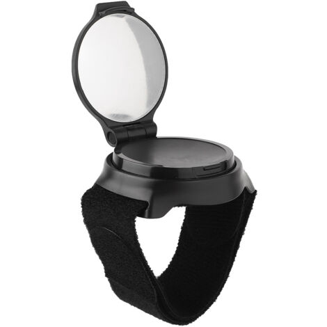 Miroir de Vélo Rétroviseur Rotatif à Bras avec Dragonne pour Poignet - Accessoire Cyclisme