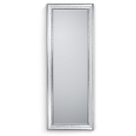 Miroir déco design, Miroir rectangulaire 160 cm Mia Chrome en Verre, BOITE A DESIGN