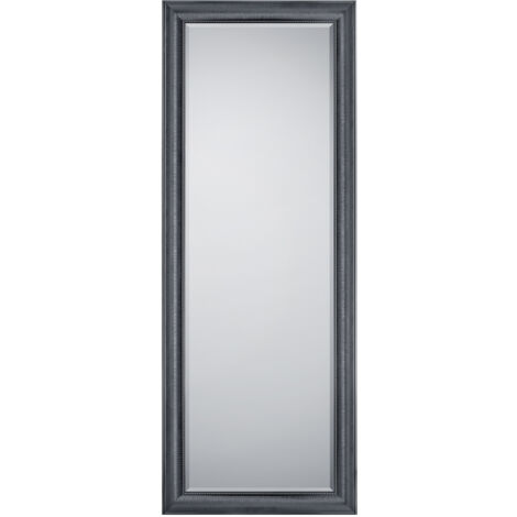 Miroir déco design, Miroir rectangulaire 160 cm Mia Noir en Verre, BOITE A DESIGN
