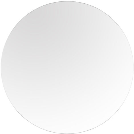 Miroir déco design, Miroir rond led  IP44, 60 cm Luna Gris en Verre, BOITE A DESIGN