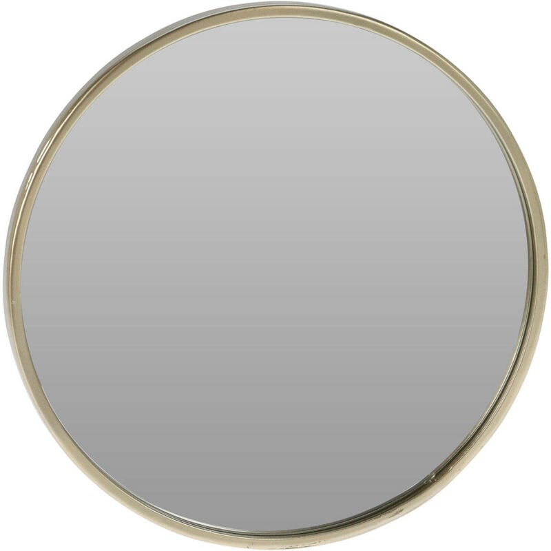 Miroir décoratif champagne, ø 25 cm