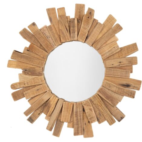 Miroir décoratif de 60 cm, design élégant et moderne pour n'importe quelle pièce, idéal pour ajouter de l'espace et de la lumière