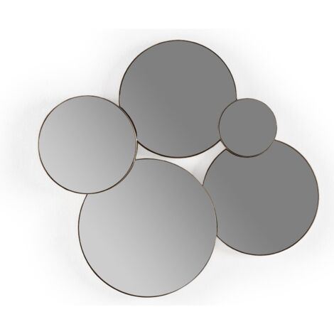 Miroir design doré élégant et moderne - Doré chic avec touche d'élégance
